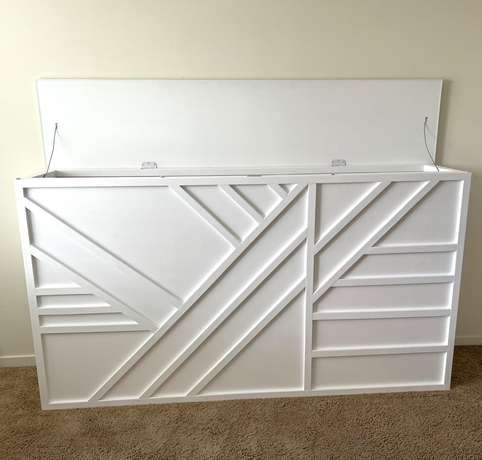 Storage Headboard Ana White   Storage Headboardoin 